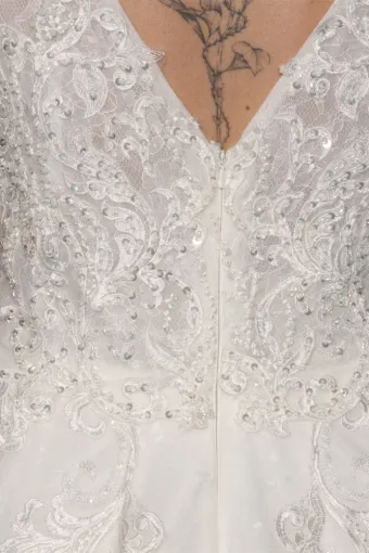 Robe de mariée à paillettes à Graulhet, Albi, Robe de Cœur