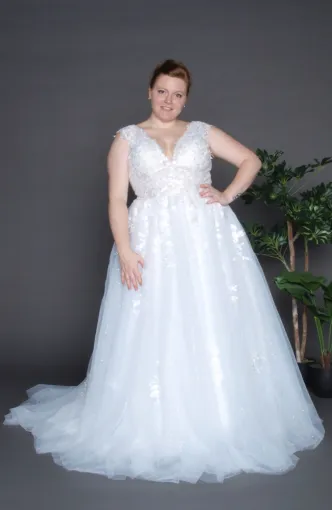 Robe de mariée princesse à Massarc, Albi, Robe de Cœur