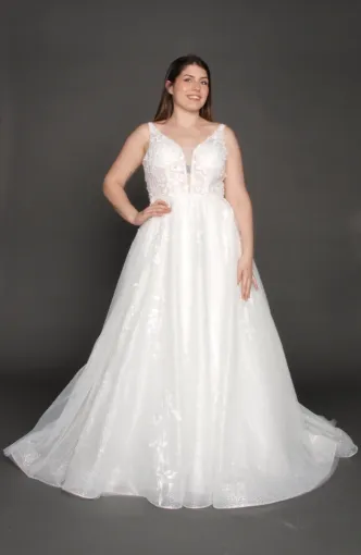 Où trouver une robe de mariée à paillettes près de Rodez?, Albi, Robe de Cœur