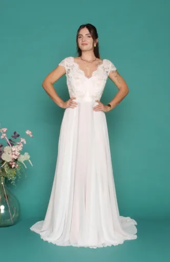 Robes de mariée champêtre : la douceur naturelle signée Robe de Cœur à Albi 🌾, Albi, Robe de Cœur