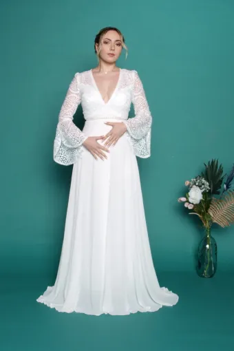 Robes de mariée à manches longues : la grâce intemporelle chez Robe de Cœur à Albi ✨, Albi, Robe de Cœur