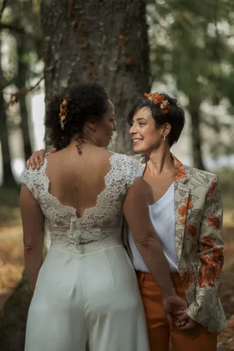 Pantalons pour mariées : élégance et modernité pour les mariées de Rodez, Albi, Robe de Cœur