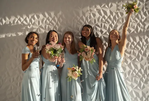 Robes cocktail bleu ciel pour invitées de mariage à Albi : fraîcheur élégante, Albi, Robe de Cœur