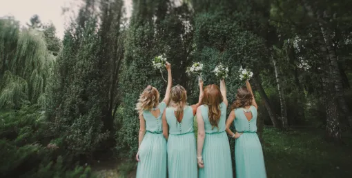 Robes cocktail vert menthe pour invitées de mariage à Millau : fraîcheur printanière, Albi, Robe de Cœur
