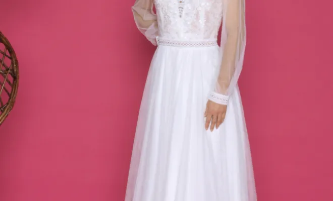 Robe de mariée manches longues à Graulhet, Albi, Robe de Cœur