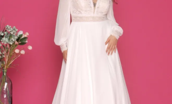 Robe de mariée manches longues à Gaillac, Albi, Robe de Cœur